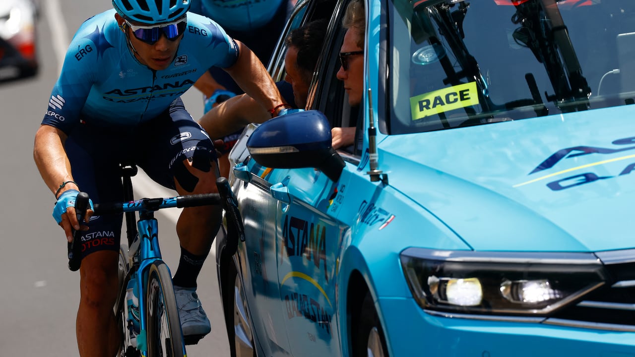 El ciclista colombiano abandonó el Giro en al cuarta etapa.