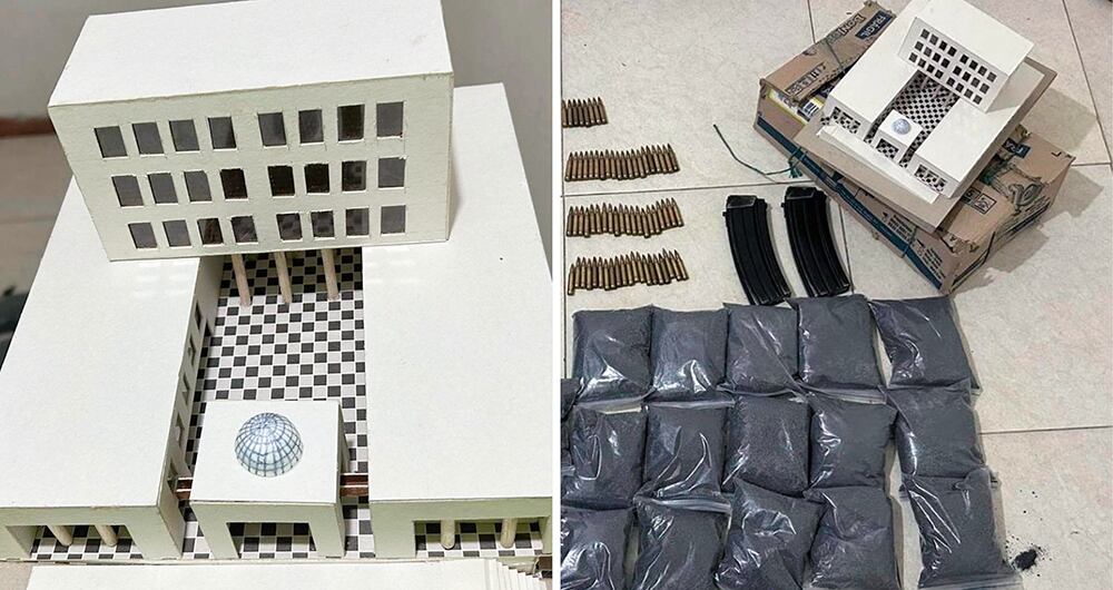   Cartuchos, explosivos y hasta una maqueta del Palacio de Justicia fueron encontrados en operativos en la localidad de Ciudad Bolívar, en Bogotá. 