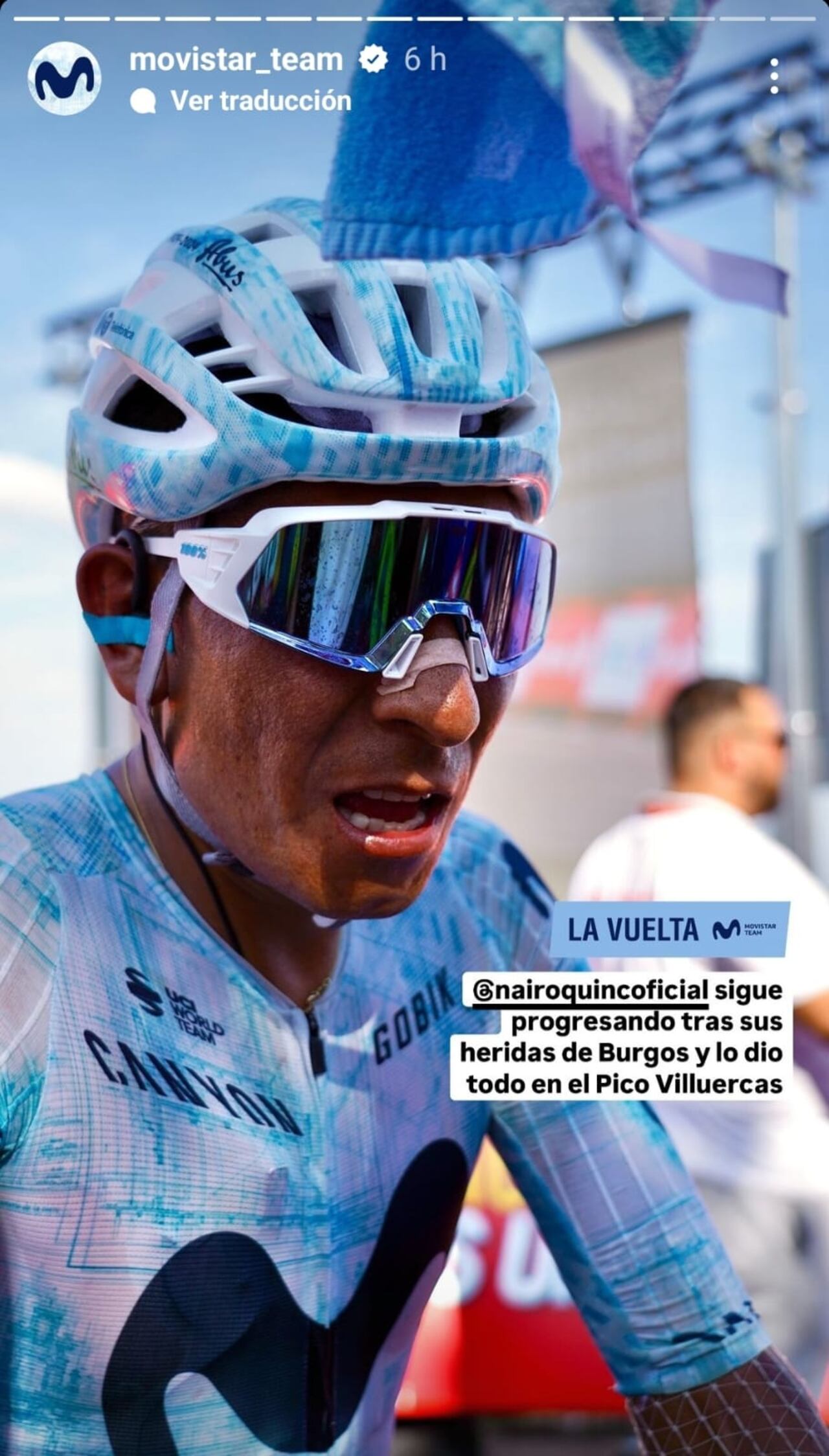Movistar Team se pronunció sobre las pérdidas de Nairo Quintana