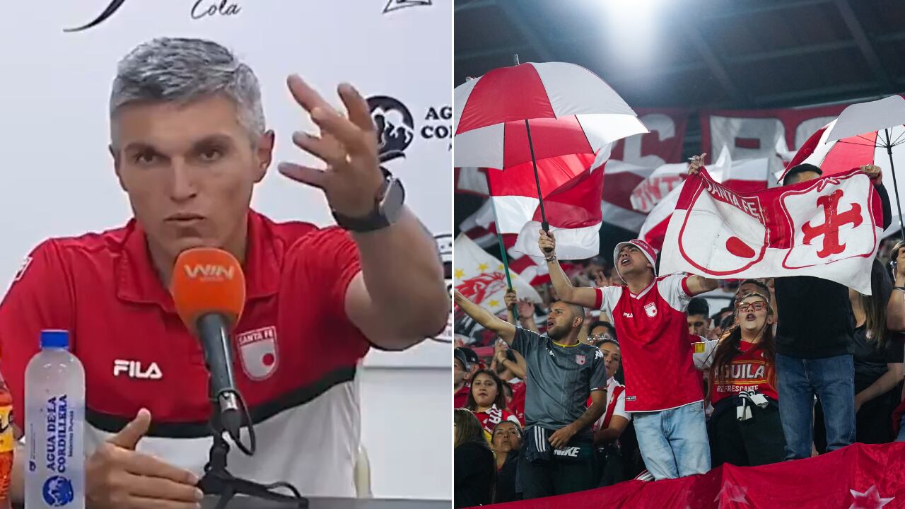 Daniel Torres dijo palabras contra hinchas de Santa Fe que no gustaron tras el juego con Llaneros