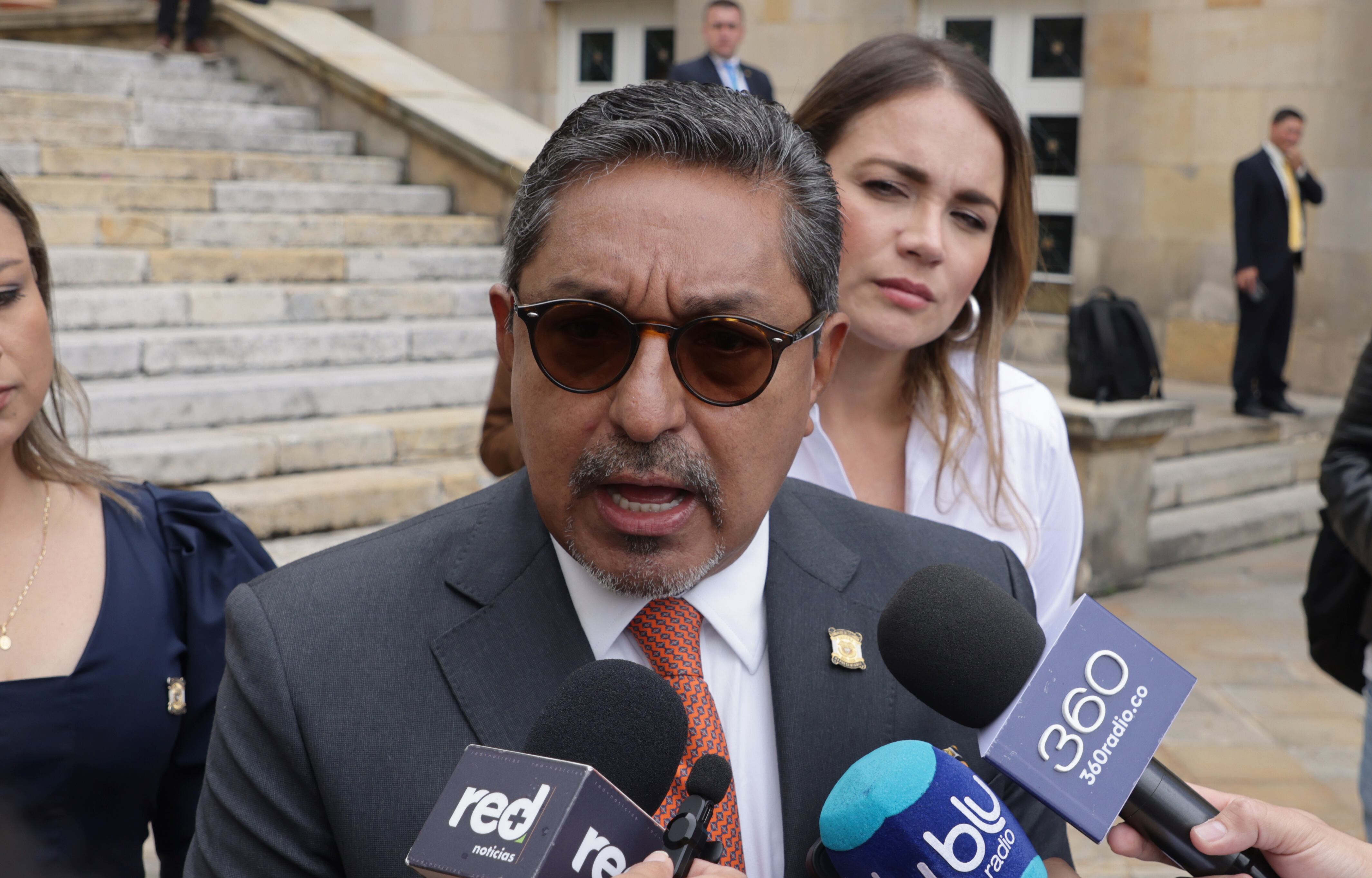 Rueda de prensa de  partidos de oposición sobre los  debates de moción de censura contra ministros del Gobierno de Gustavo Petro 
Bogota mayo 29 del 2024
Foto  Guillermo Torres Reina / Semana