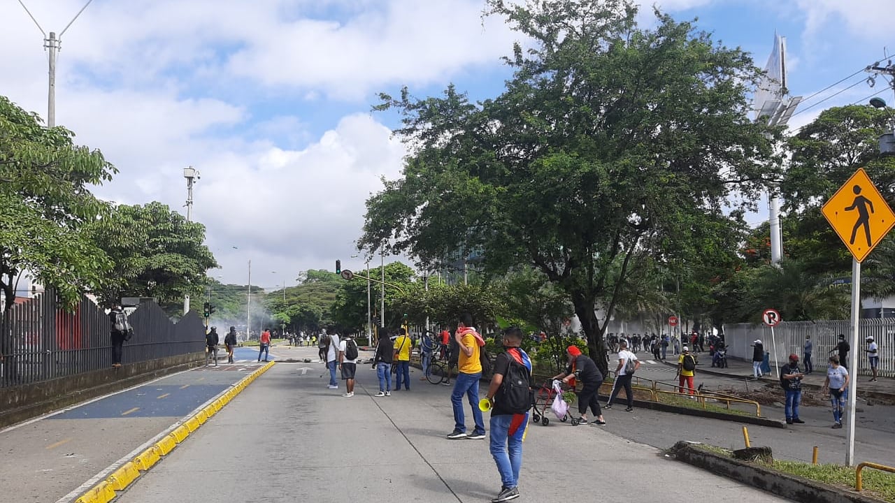 Paro nacional en Cali
