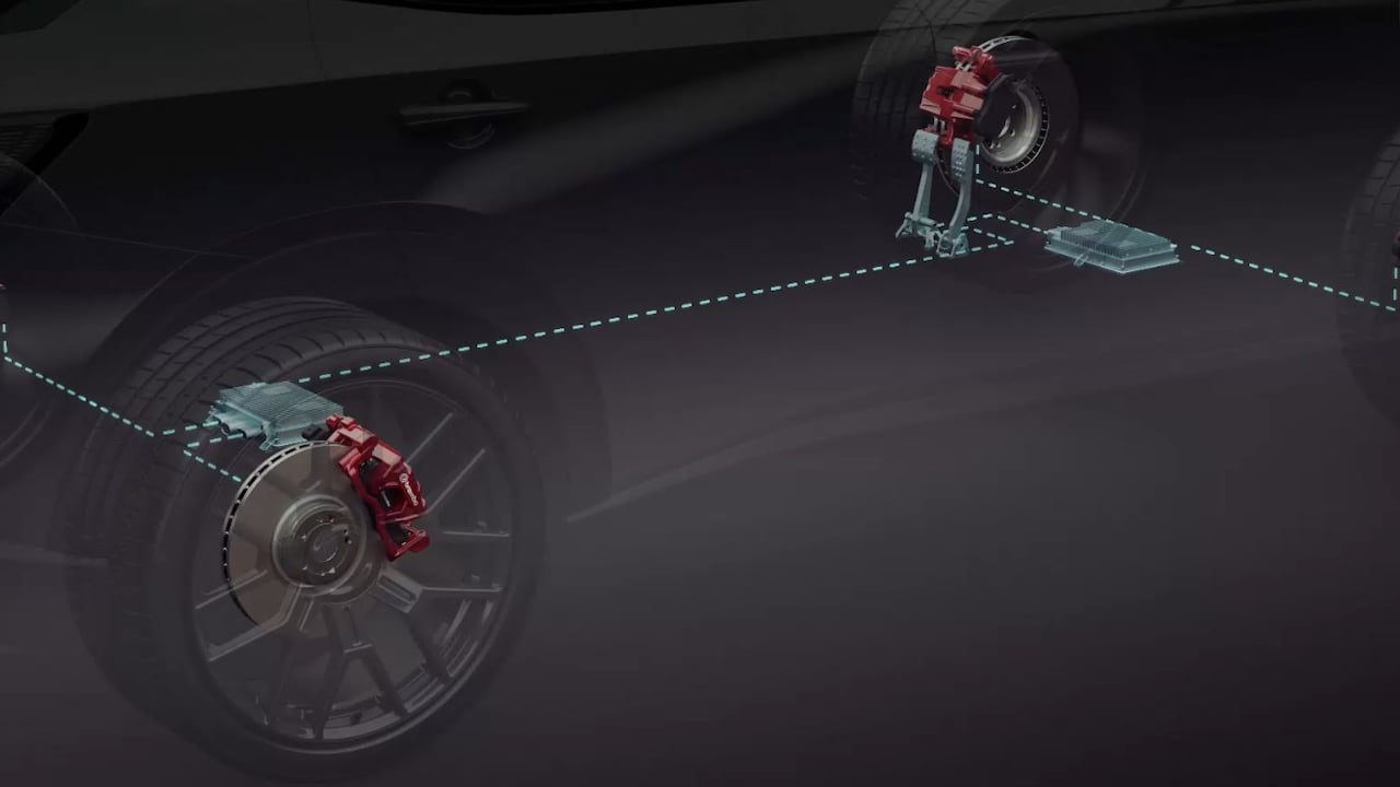 La compañía Brembo compartió su nuevo sistema de frenados, Sensify