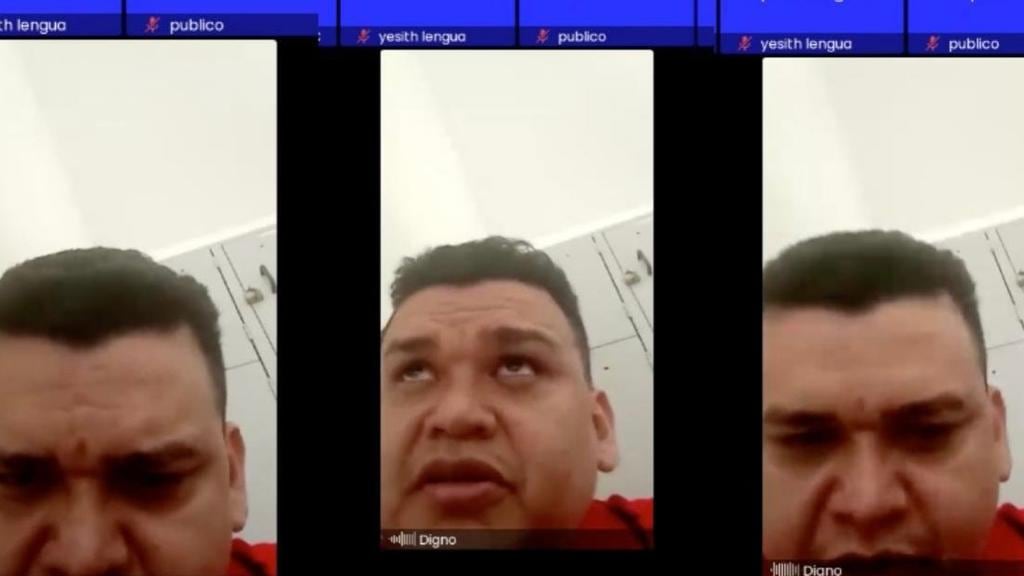 Digno José Palomino no aceptó los cargos imputados