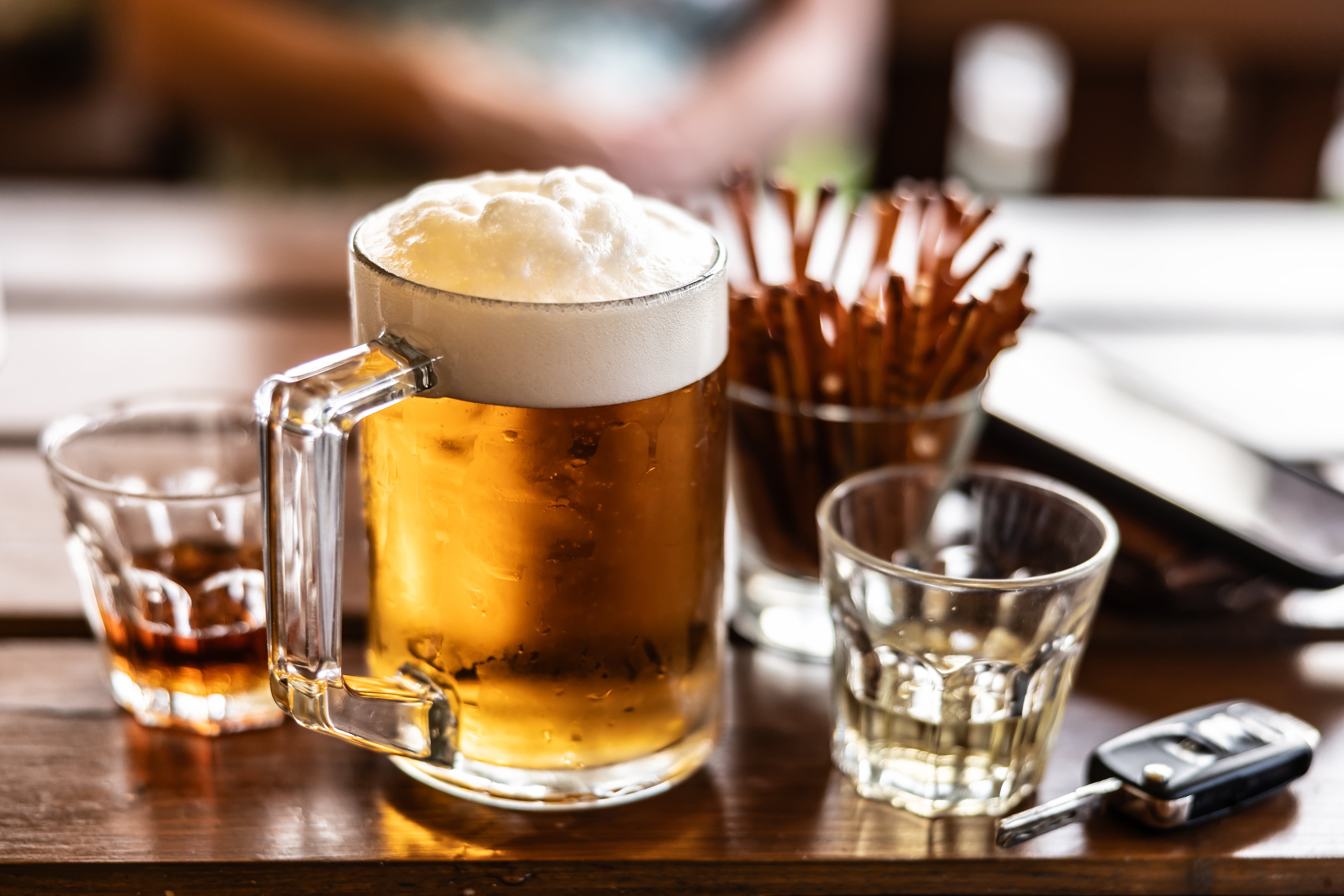 Cerveza y aguardiente