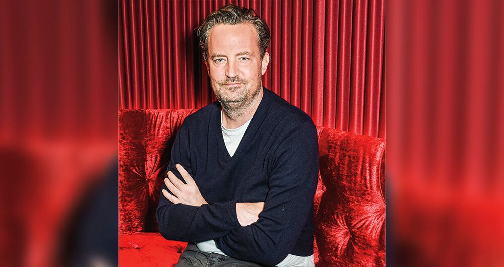 El actor Matthew Perry.