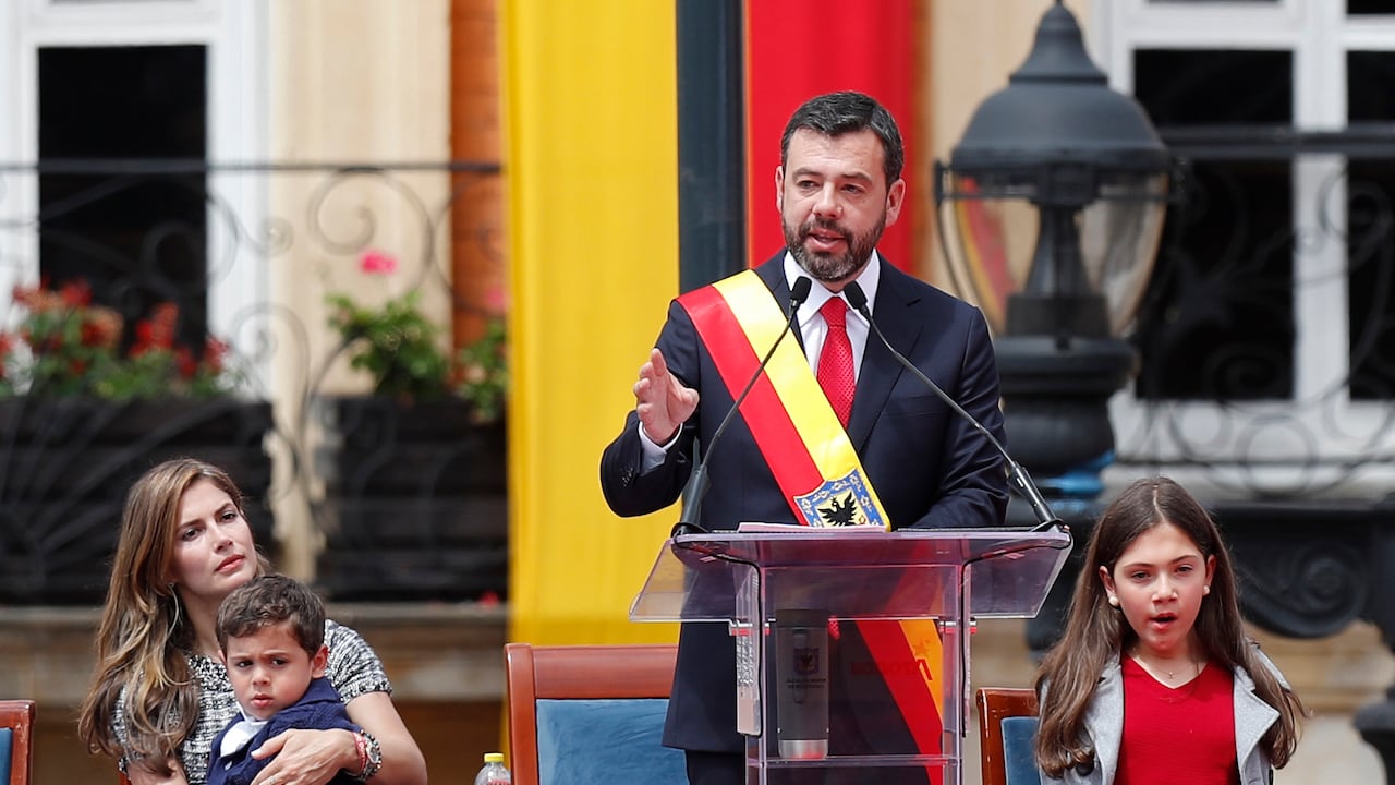 Carlos Fernando Galán tomó posesión del cargo el 1 de enero.