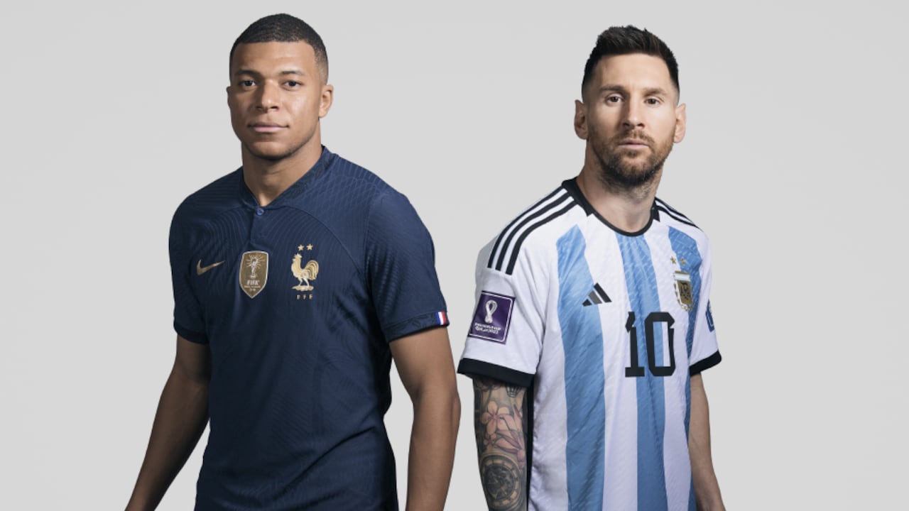 Mbappé y Messi.