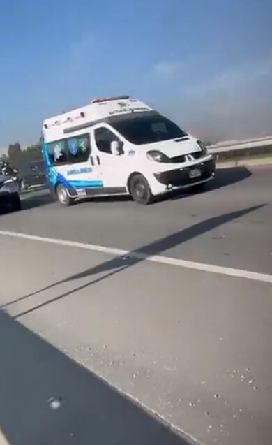 Con un ambulancia realizaron robo en la vía a La Mesa en Bogotá