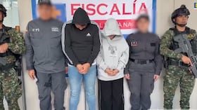 Las autoridades encontraron material probatorio en la vivienda.