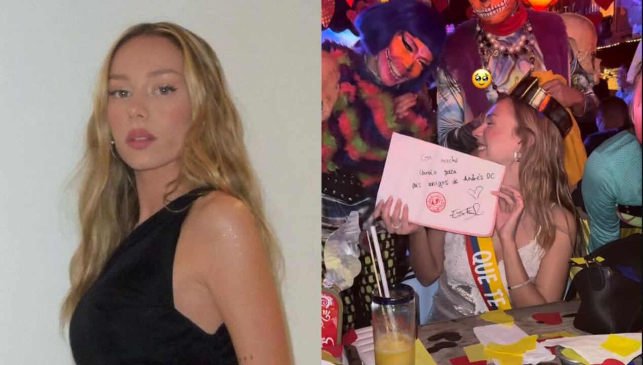 La actriz española Ester Expósito fue vista en Bogotá