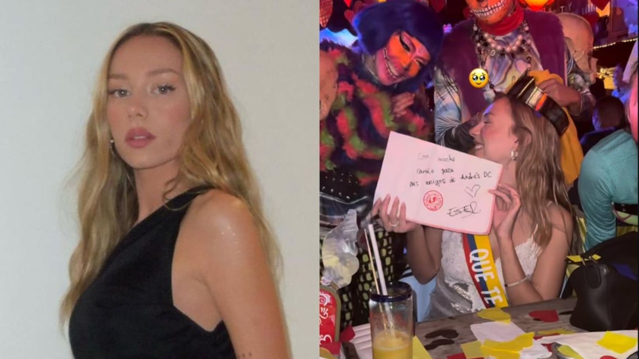 La actriz española Ester Expósito fue vista en Bogotá