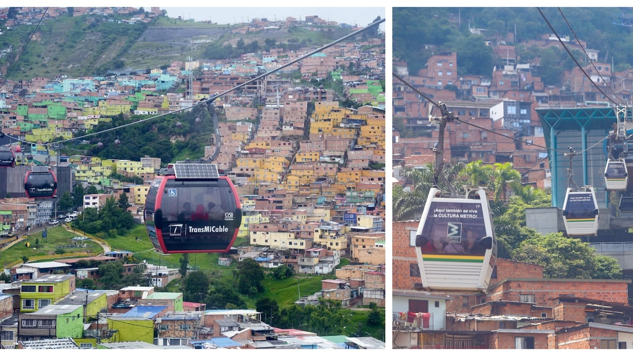 El debate entre cuál es mejor ciudad, Medellín o Bogotá pasa también por sus sistemas de transporte.