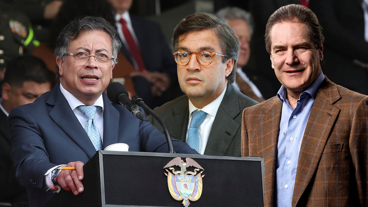 Gustavo Petro, Luis Alberto y Roberto Moreno?