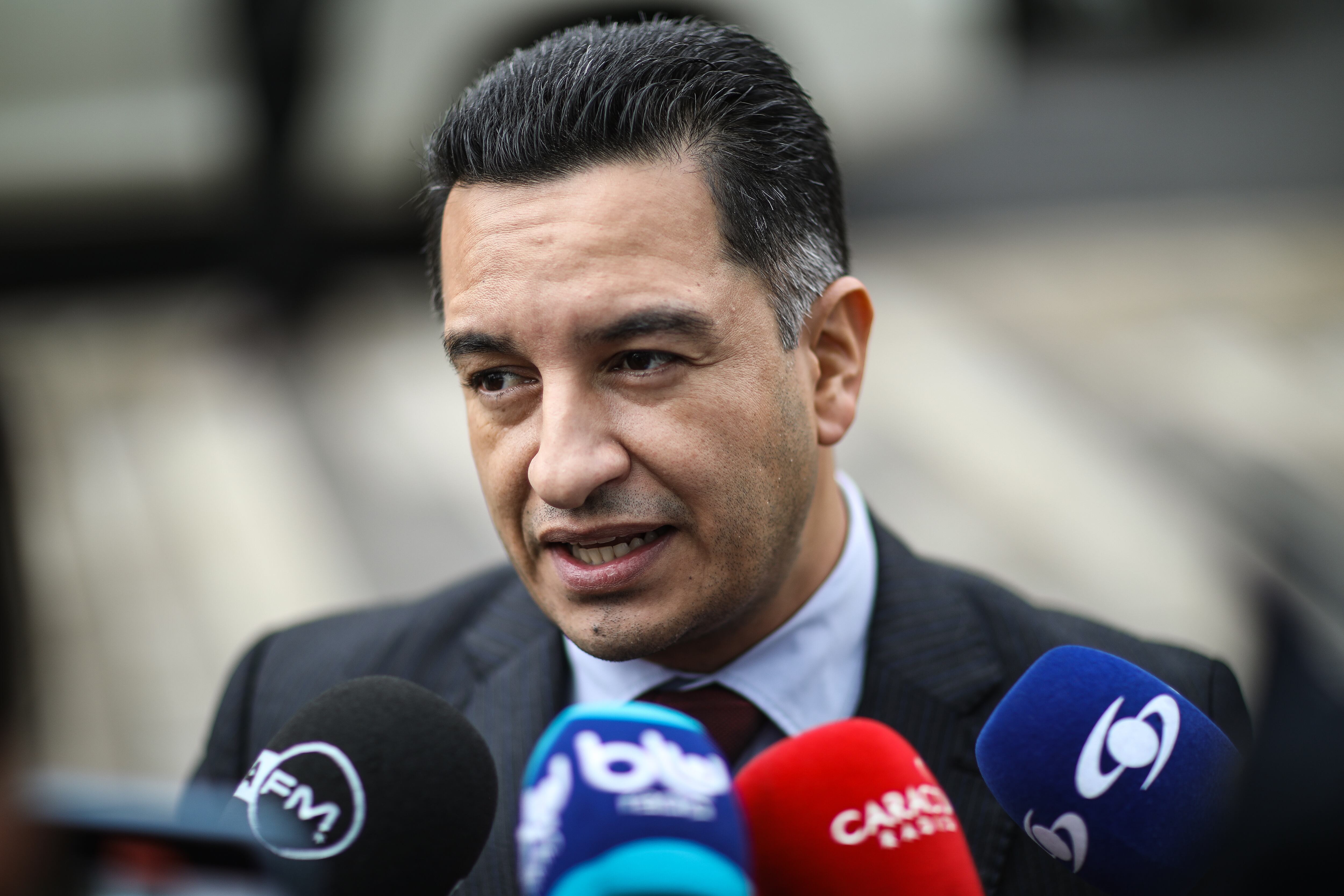 Secretario de Transparencia, Andrés Idárraga, en la Corte Suprema de Justicia, UNGRD