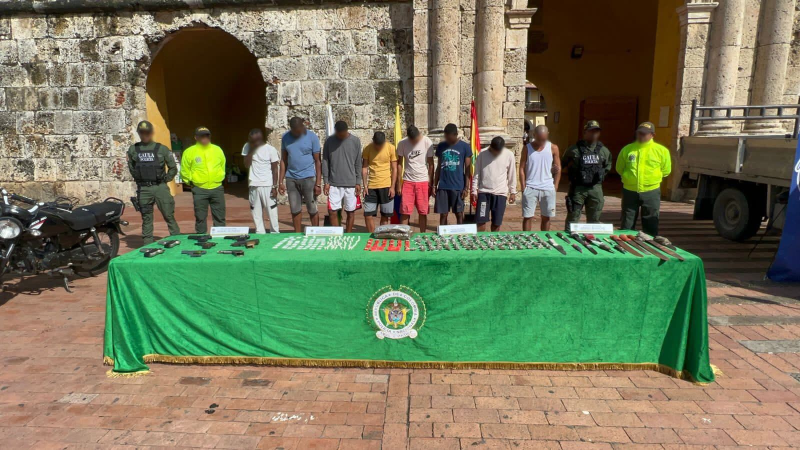 Plan Choque Seguridad 360 en Cartagena