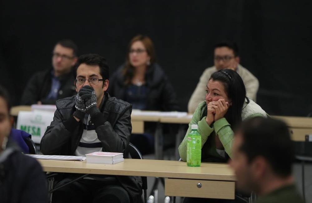 Poca asistencia de votantes, se aprecia en Corferias, el domingo 19 de noviembre de 2017, durante la jornada electoral en la que el Partido Liberal escogerá su candidato único para las presidenciales de 2018, entre Humberto De la Calle Lombana y Juan Fernando Cristo  . Foto: Carlos Julio Martínez / SEMANA