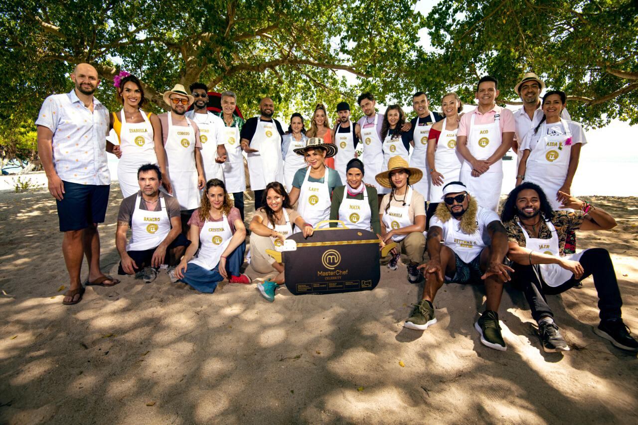 Estos serán los famosos que participarán en la nueva versión de MasterChef Colombia 2022. Foto proporcionada.