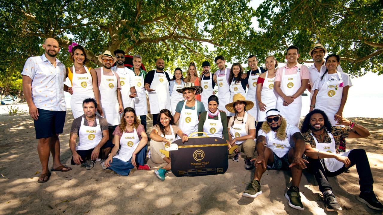 Estos serán los famosos que participarán en la nueva versión de MasterChef Colombia 2022.