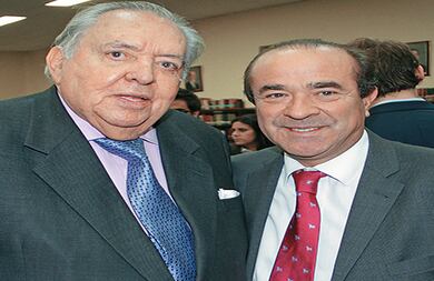 Jorge Cárdenas y Christian Toro.