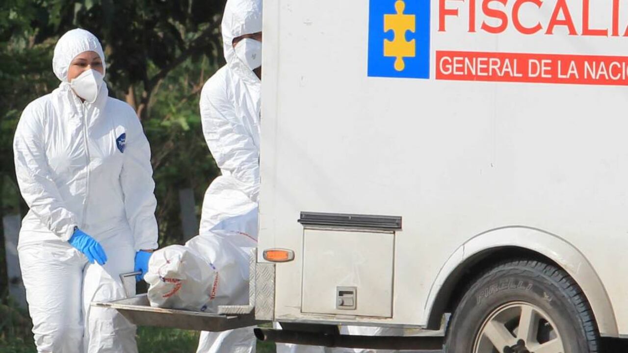 Inspección judicial de un cadáver por parte del CTI. (Imagen de Referencia)