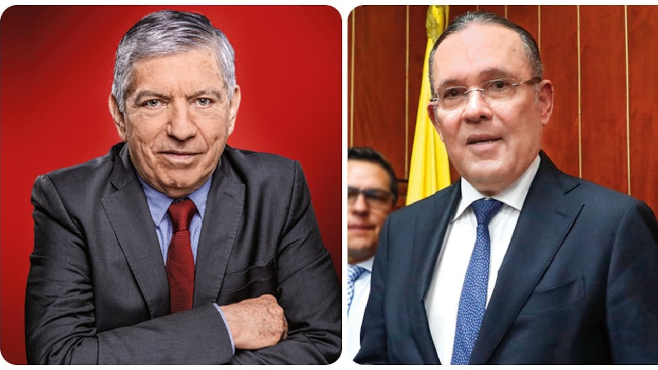 César Gaviria y Efraín Cepeda.