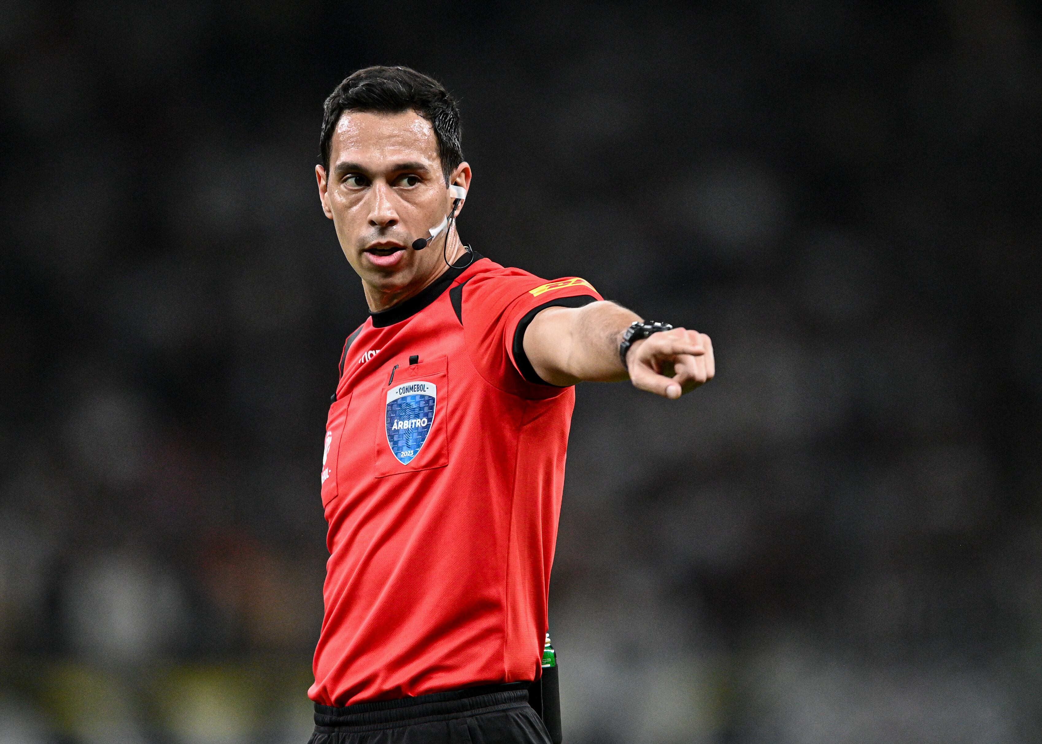 Facundo Tello, árbitro del partido entre Ecuador y Colombia por la cuarta fecha eliminatoria al Mundial 2026.