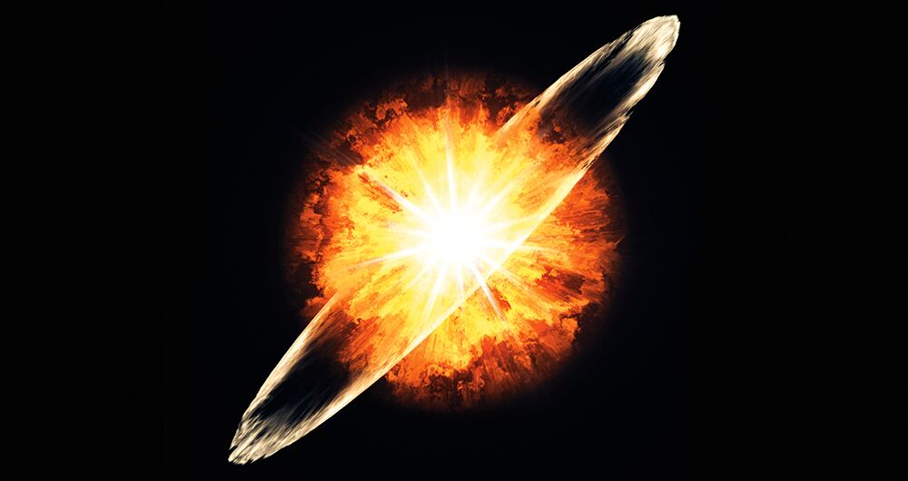 Un equipo de científicos internacionales descubren algo muy similar a una explosión estelar