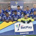 Millonarios perdió el clásico con Santa Fe y llegó a cuatro partidos sin ganar. Foto: Dimayor.