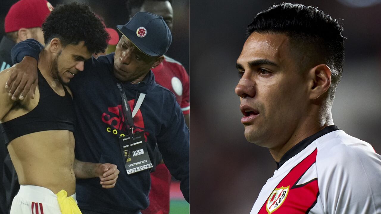 Falcao lidera la ola de mensajes de apoyo para Luis Díaz.