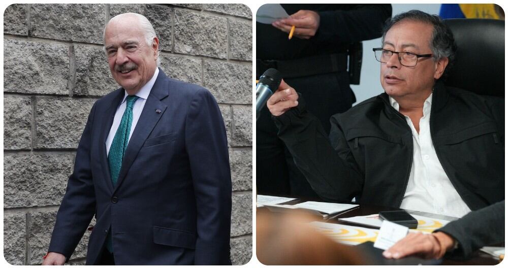 Andrés Pastrana y Gustavo Petro.