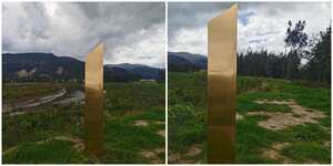 ¿Un monolito en Colombia? las redes sociales muestran imágenes de supuesta aparición en Chía