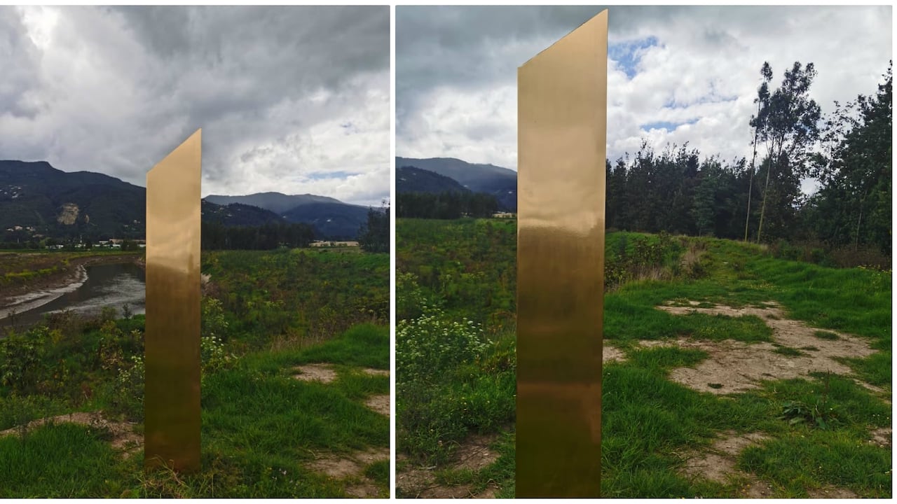 ¿Un monolito en Colombia? las redes sociales muestran imágenes de supuesta aparición en Chía