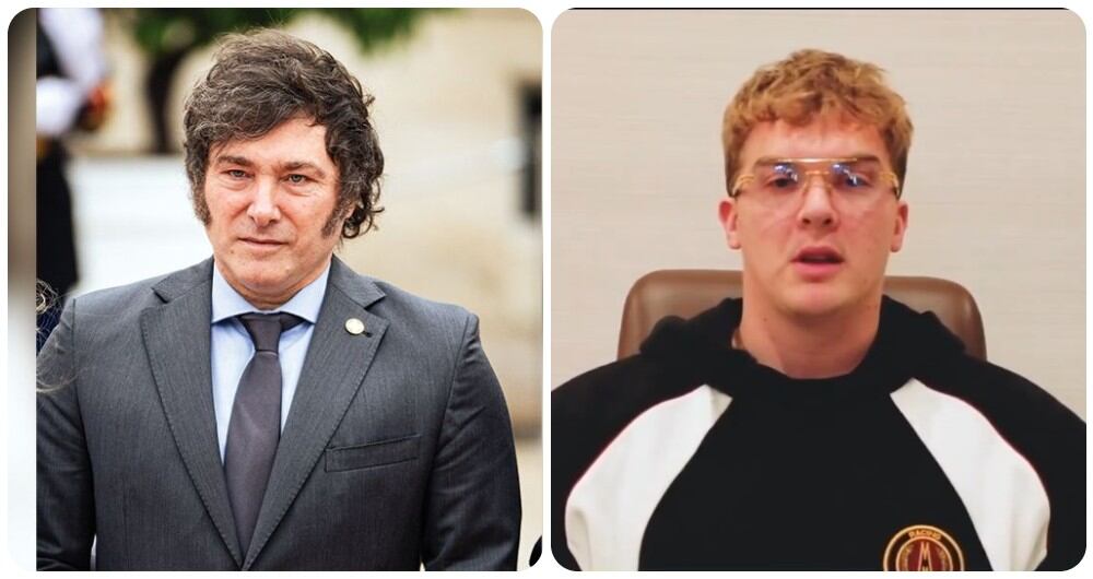 Javier Milei y Hayden Mark Davis, creador de criptomoneda $LIBRA