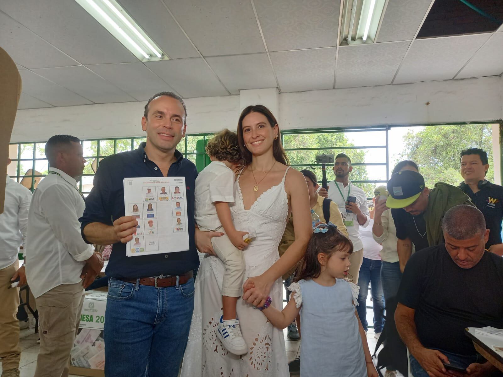 Votación candidato a la alcaldía de Cali Alejandro Eder