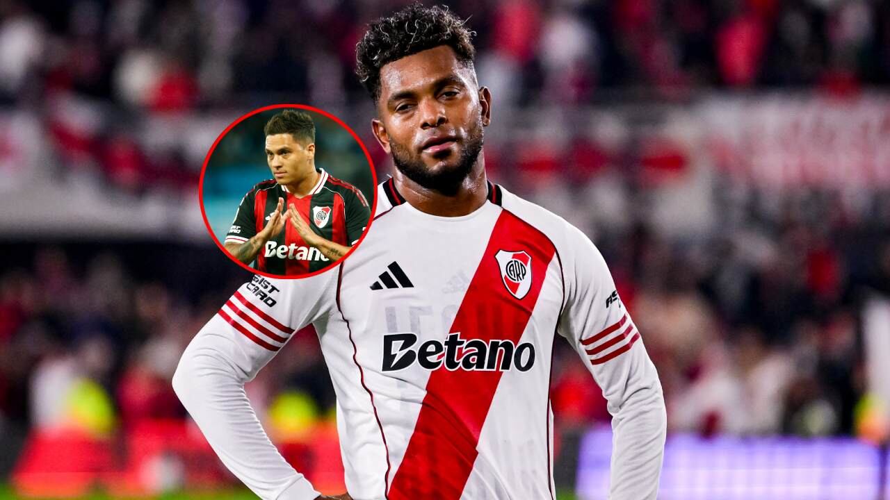 Miguel Ángel Borja y Juan Fernando Quintero.