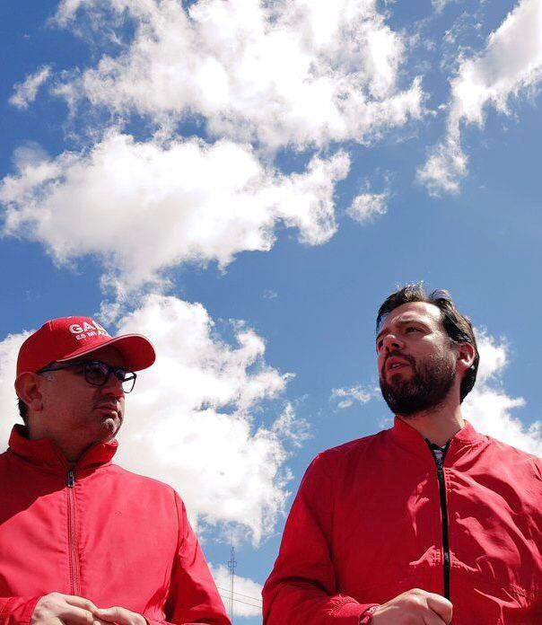 Andrés Felipe Villamizar y Carlos Fernando Galán