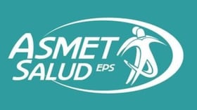 Logo de Asmet Salud EPS.