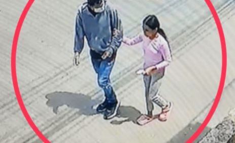 Estos fueron momentos antes de su desaparición.