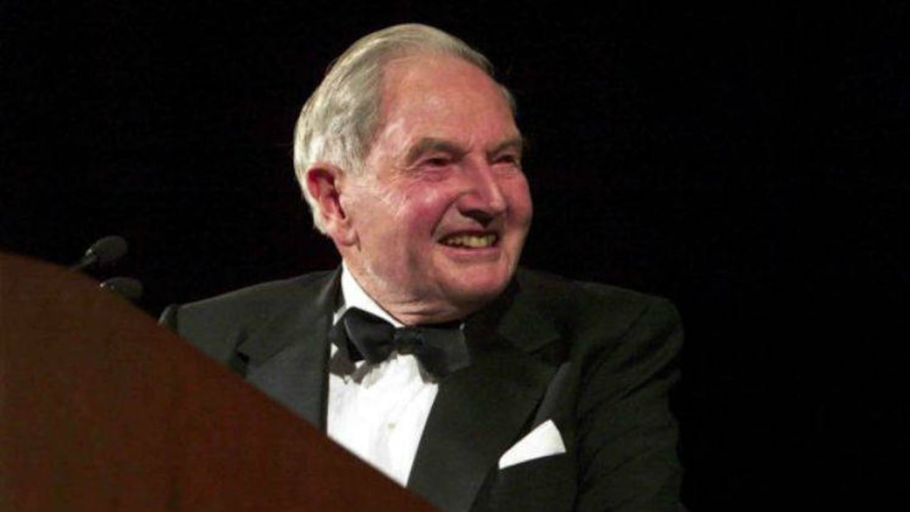 Foto: David Rockefeller, Getty.