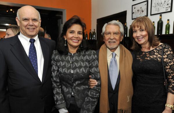 Roberto Segovia, Piedad Gómez,Pedro Gómez Barrero y Soraya Montoya.