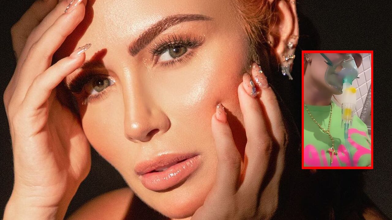 La modelo alarmó a sus seguidores con su quebranto de salud.