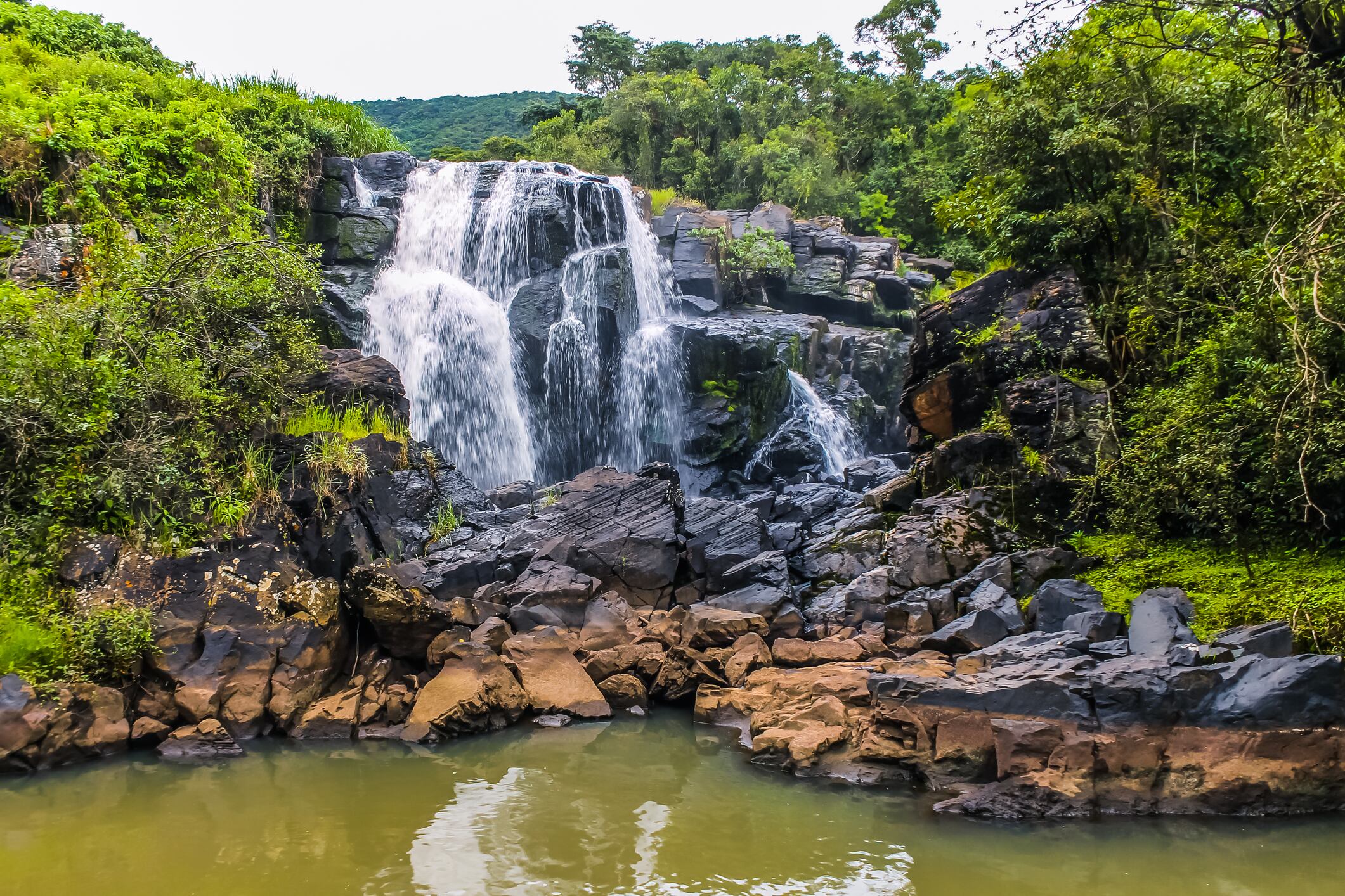 Atractivos naturales em Poços de Caldas, Brasil.
