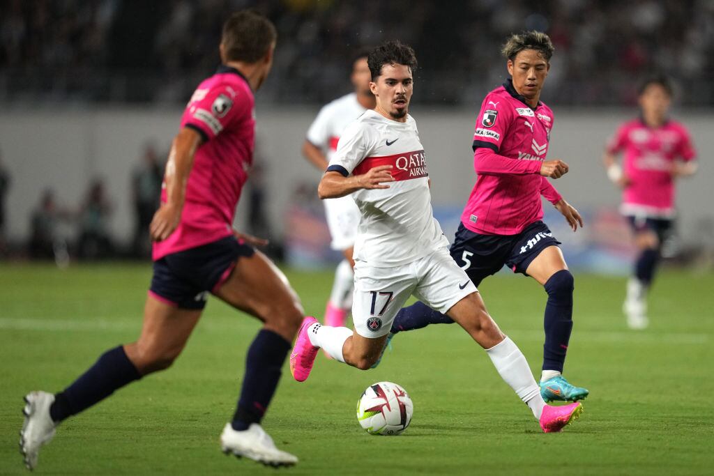 Vitinha, jugador del PSG.