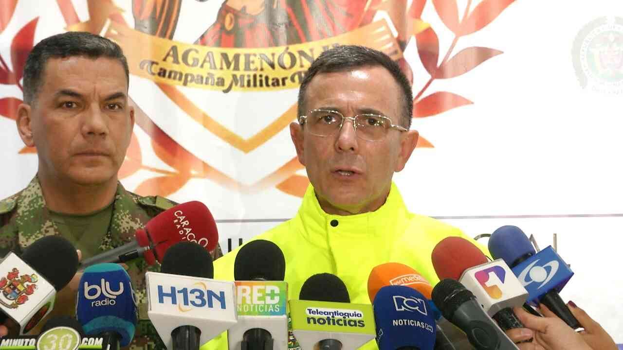 El general Jorge Vargas, de la Dijín, comandante de la Operación Agamenón contra el Clan del Golfo.