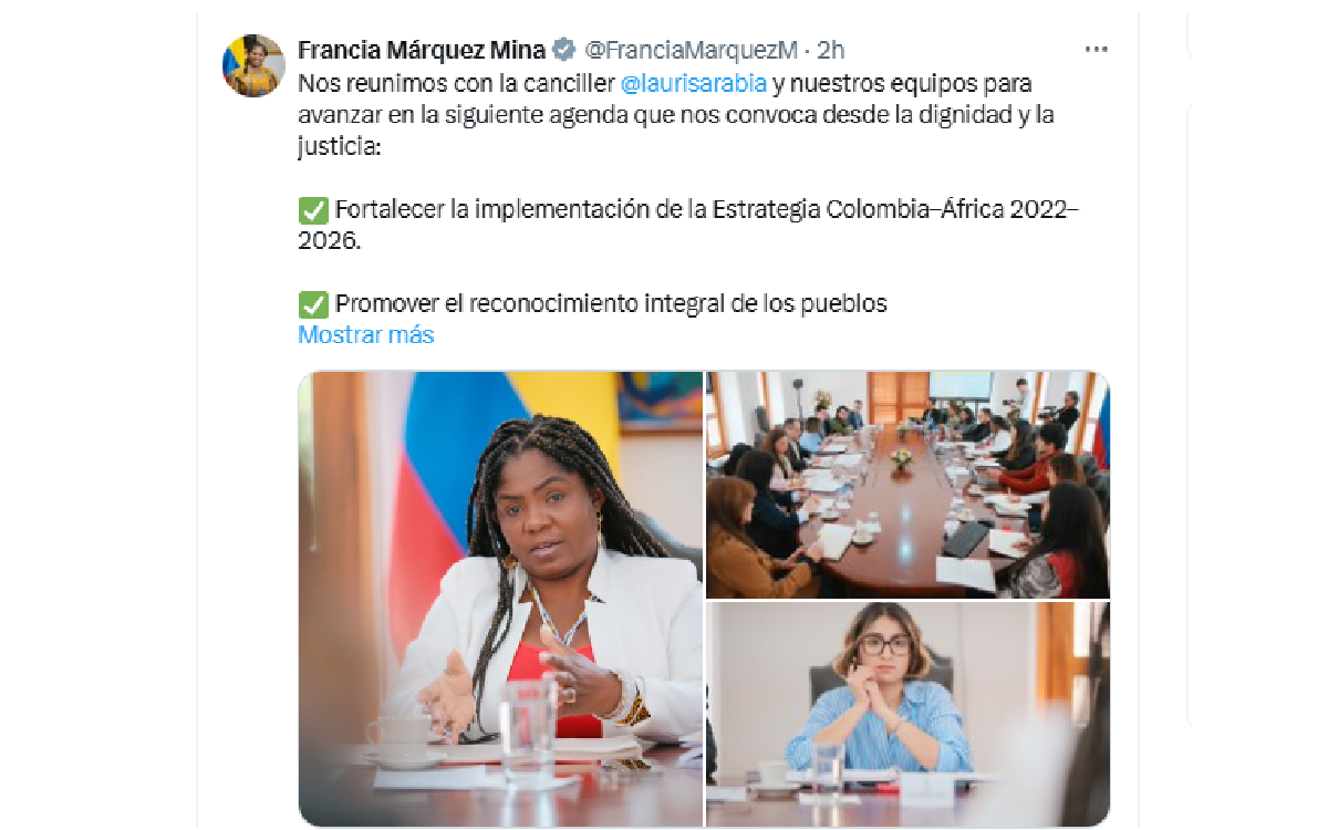El encuentro entre las dos funcionarias se produce dos meses después del controversial consejo de ministros en el que Márquez manifestó su inconformidad con actitudes de Sarabia.