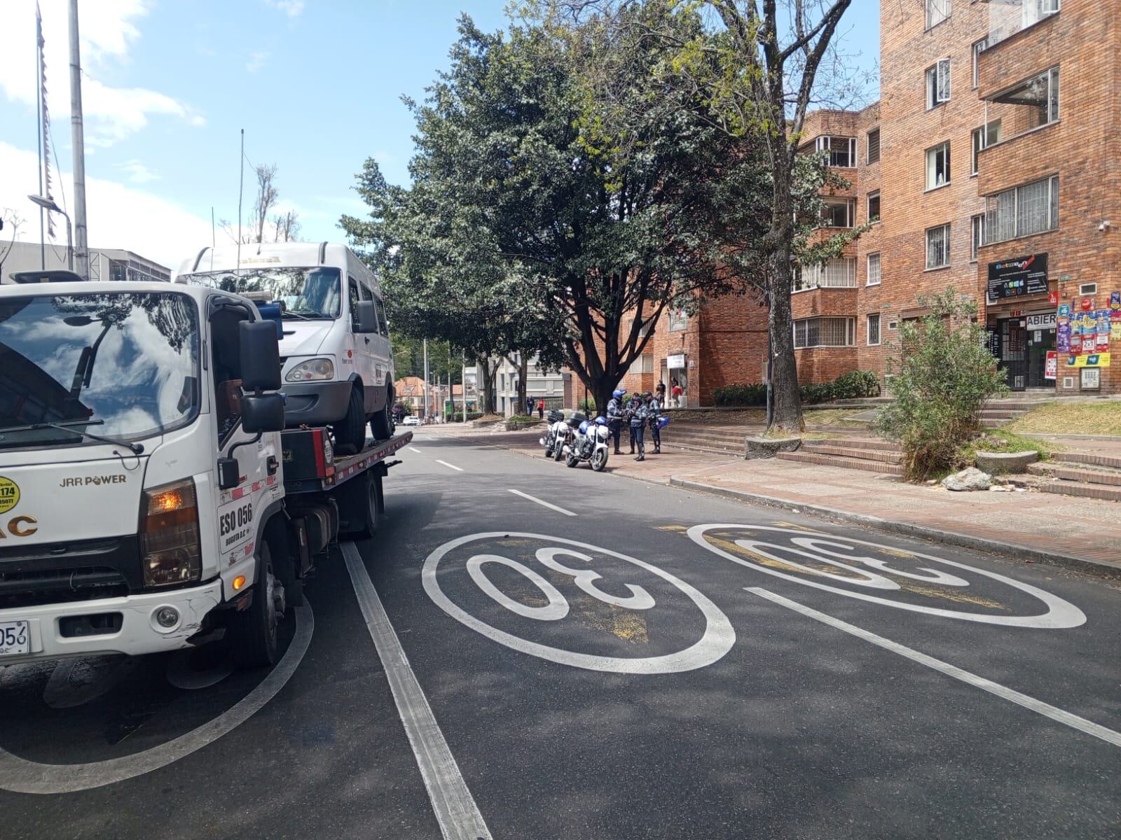 Mal parqueo en Bogotá
