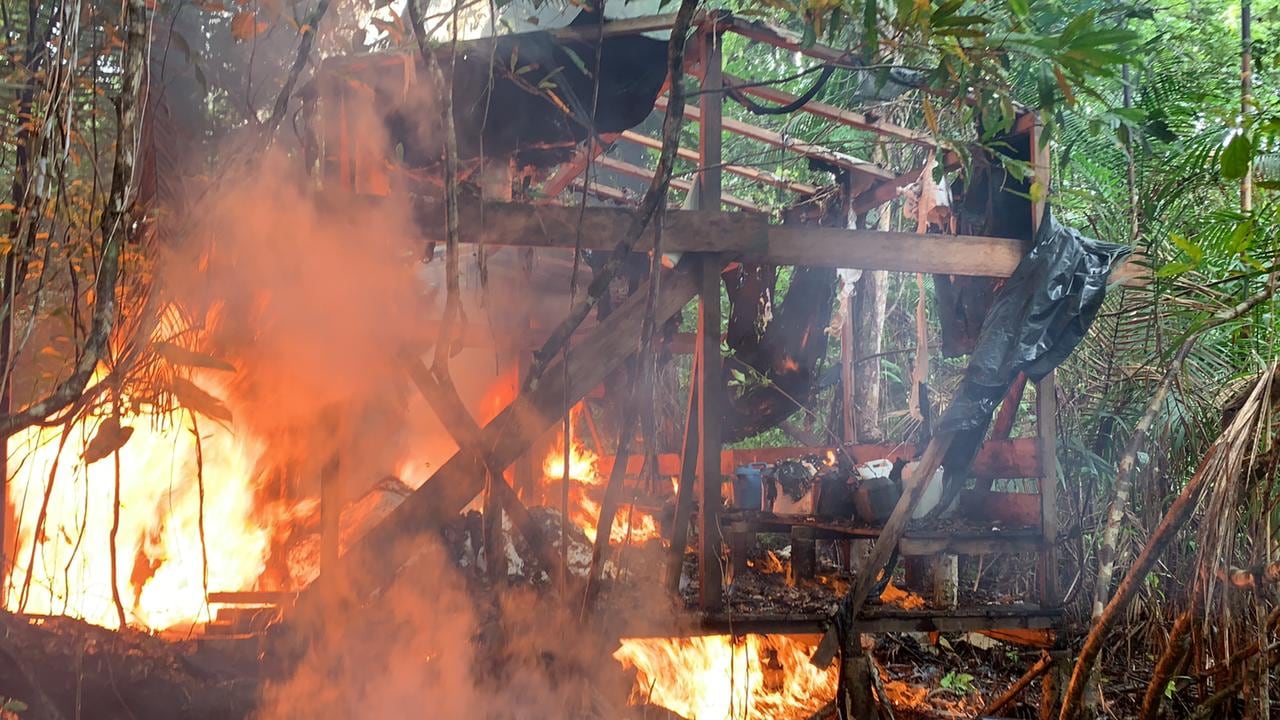 Destruyen tres laboratorios de las disidencias de las Frac