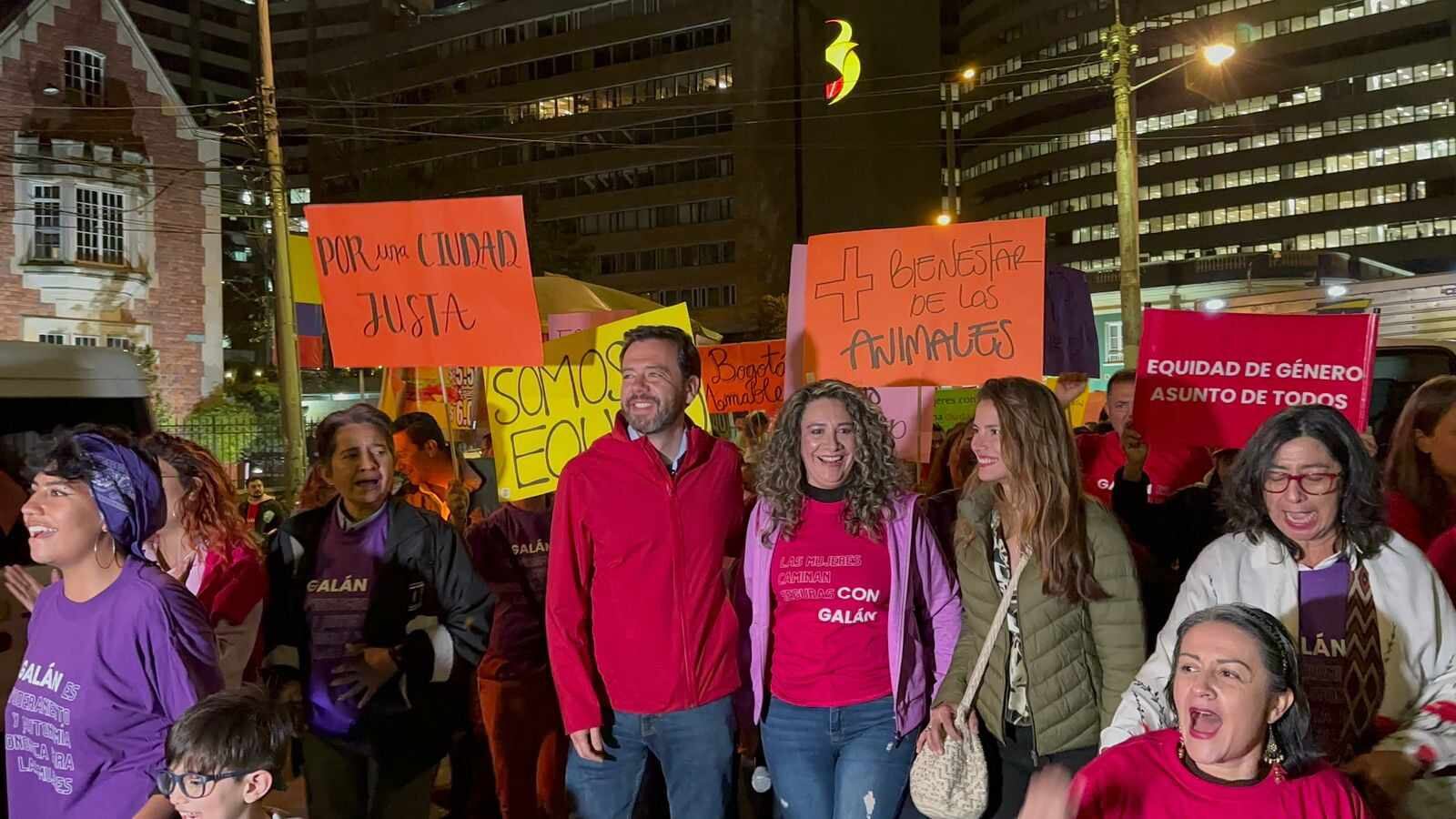 Lucía Bastidas se adhirió a la campaña de Carlos Fernando Galán a la Alcaldía de Bogotá