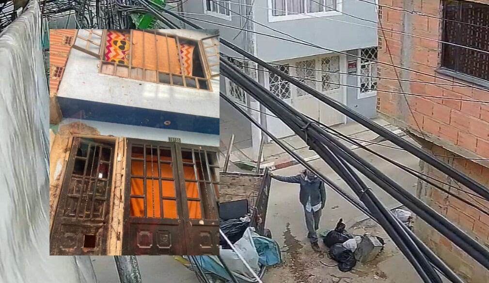 Esta es la "Casa Negra" el centro de torturas y asesinatos en el sur de Bogotá.